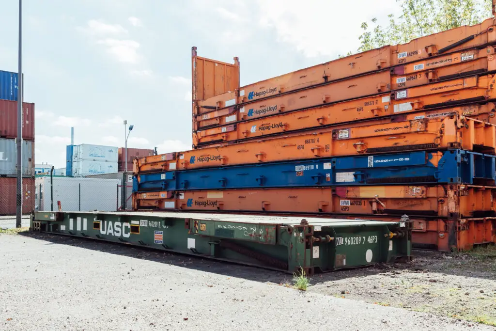 Container Flat-Rack High Cube di 40 Piedi (usato) - immagine 4