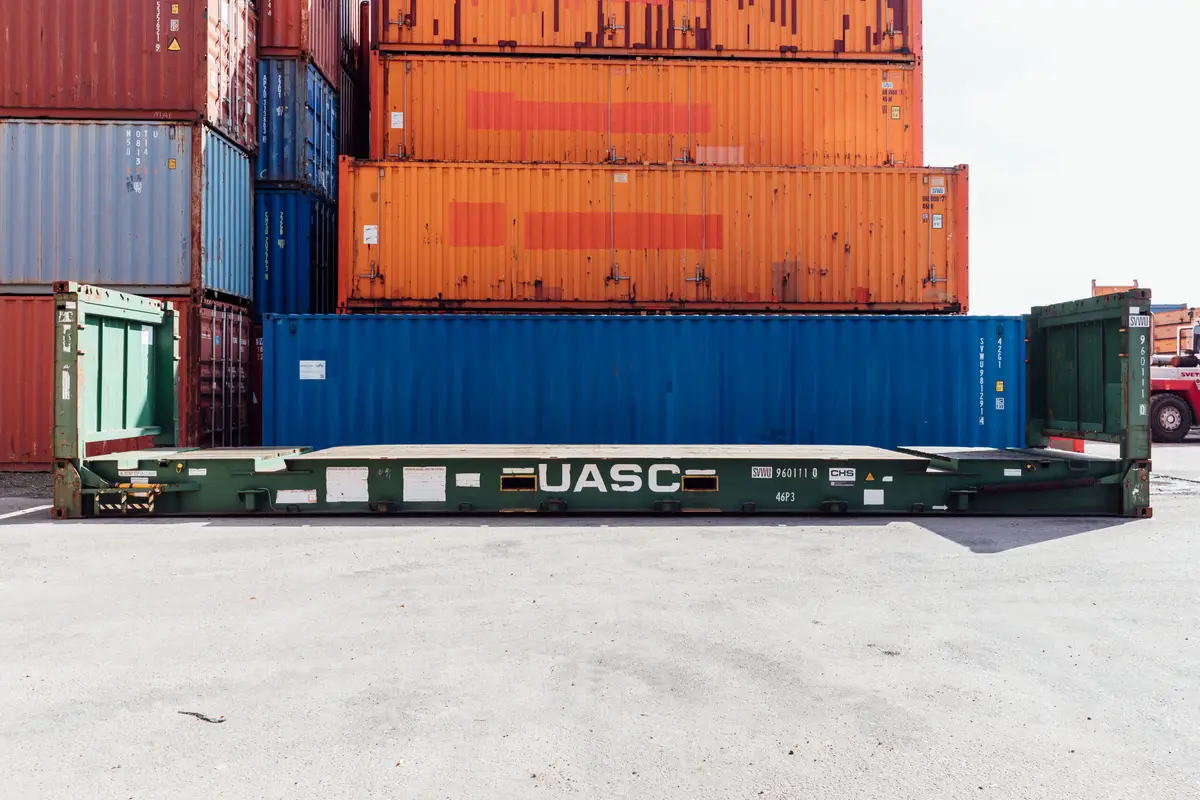 Container Flat-Rack High Cube di 40 Piedi (usato) - immagine 6