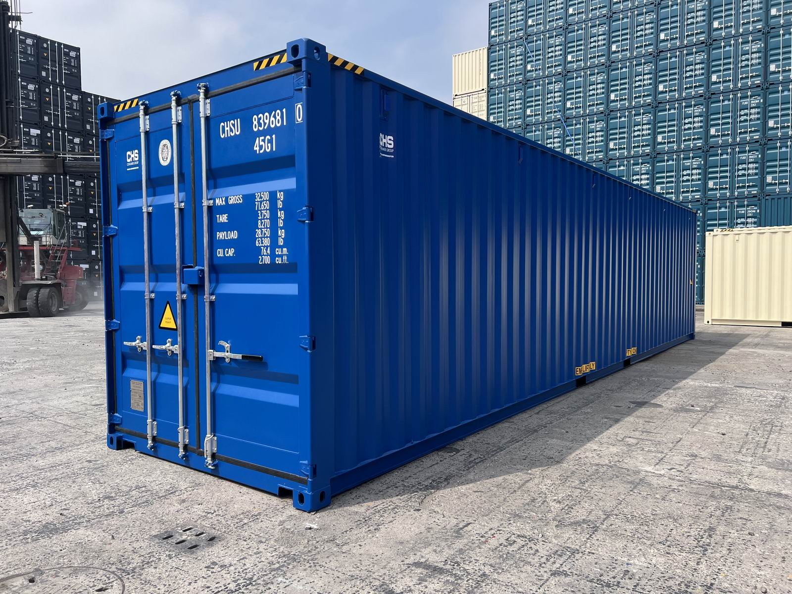 Container High Cube nuovo di 40 Piedi