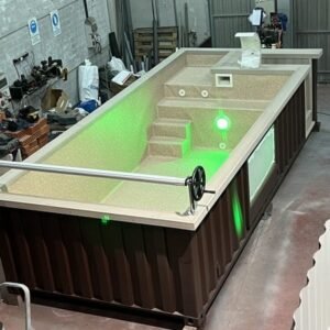 Container Di 20 Piedi Trasformato in Piscina