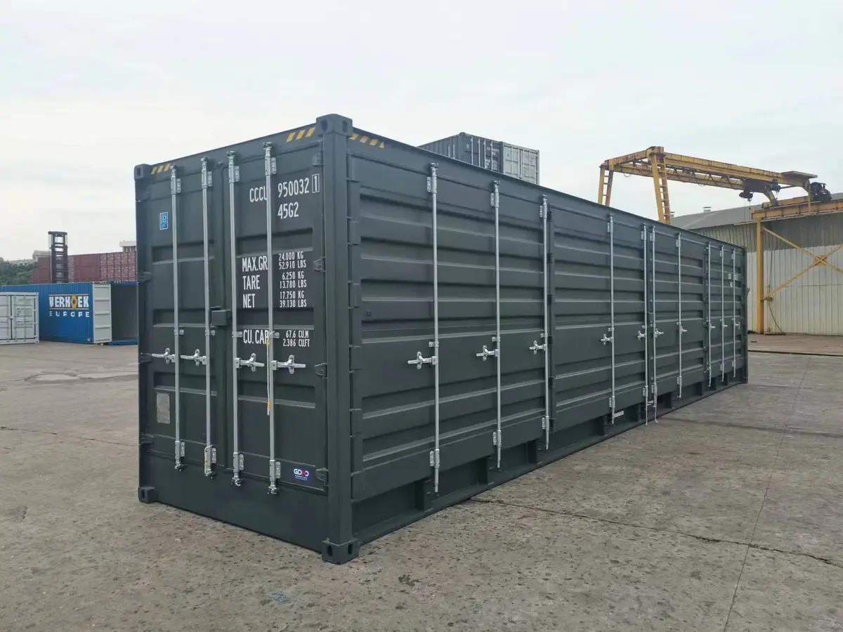 Container nuovo di 40 Piedi High Cube con porta laterale - immagine 3