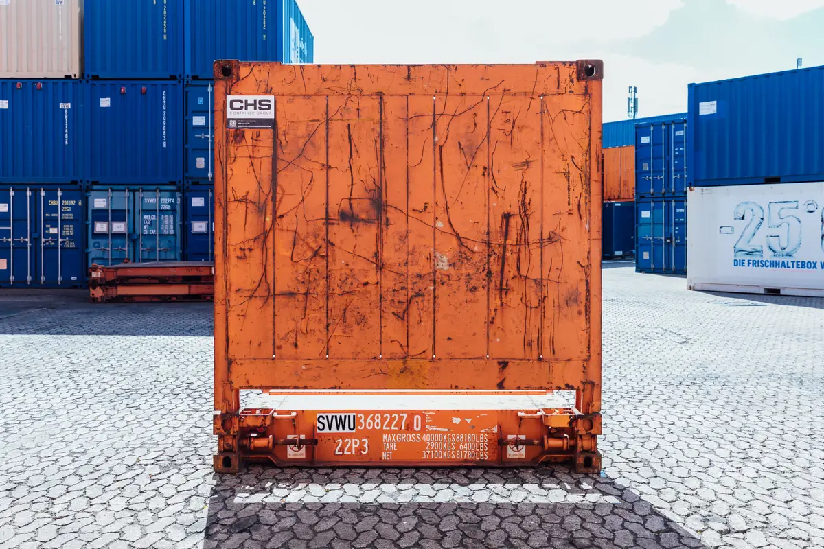 Piattaforma Piana Usata di Container di 20 Piedi - immagine 3