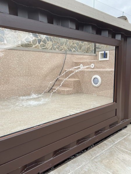 Container Di 20 Piedi Trasformato in Piscina - immagine 6