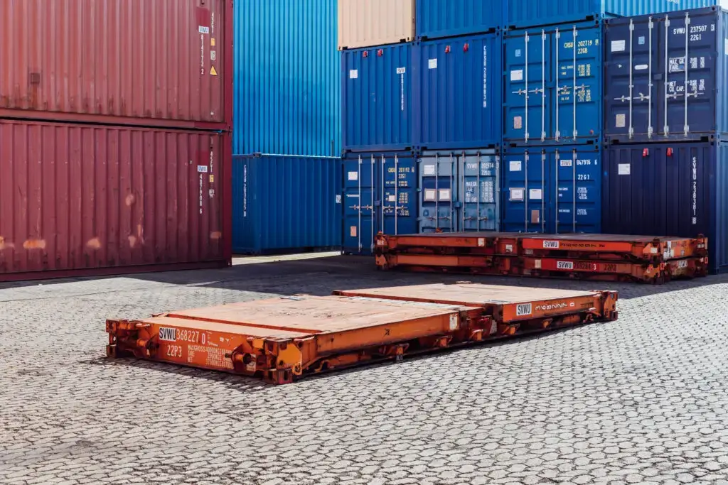 Piattaforma Piana Usata di Container di 20 Piedi - immagine 8
