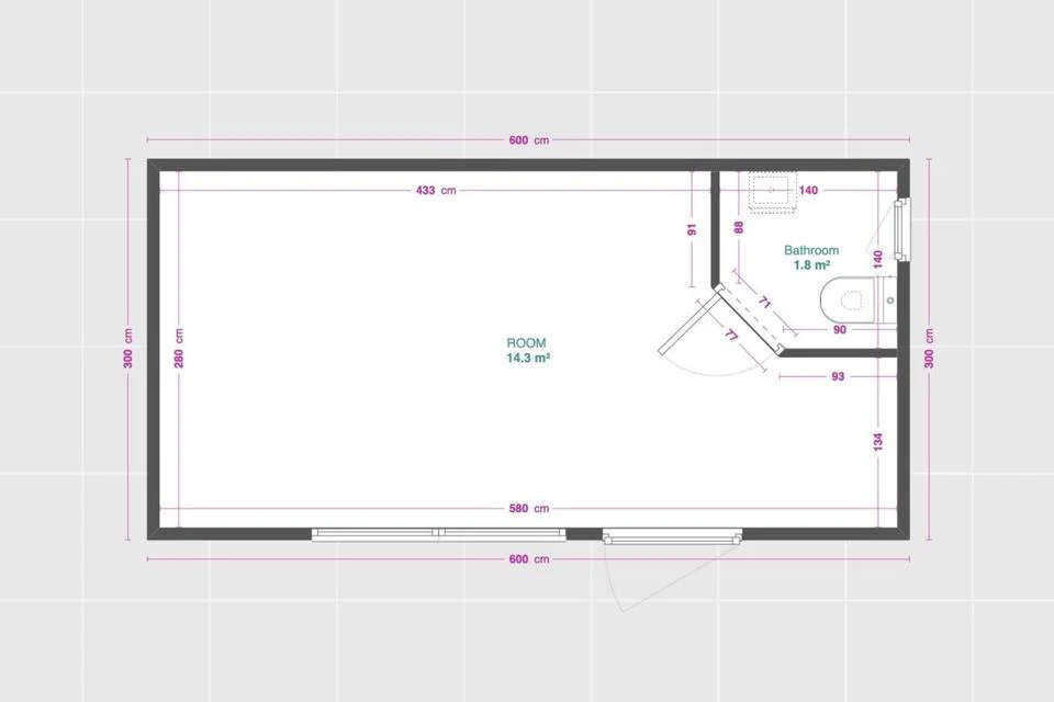 Container da Ufficio MARATO – 6 × 3 m - immagine 8