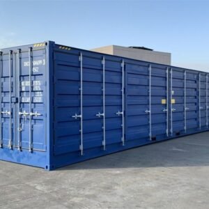 Container marittimo di 40 Piedi High Cube con porte laterali