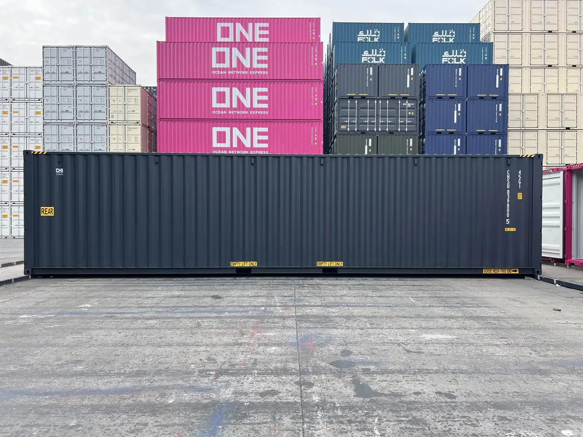 Container Nuovo di 40 Piedi High Cube con Doppia porta