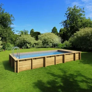 Piscina in legno Pool'n Box BWT Arena Versatile – 620 x 250 x 133 cm